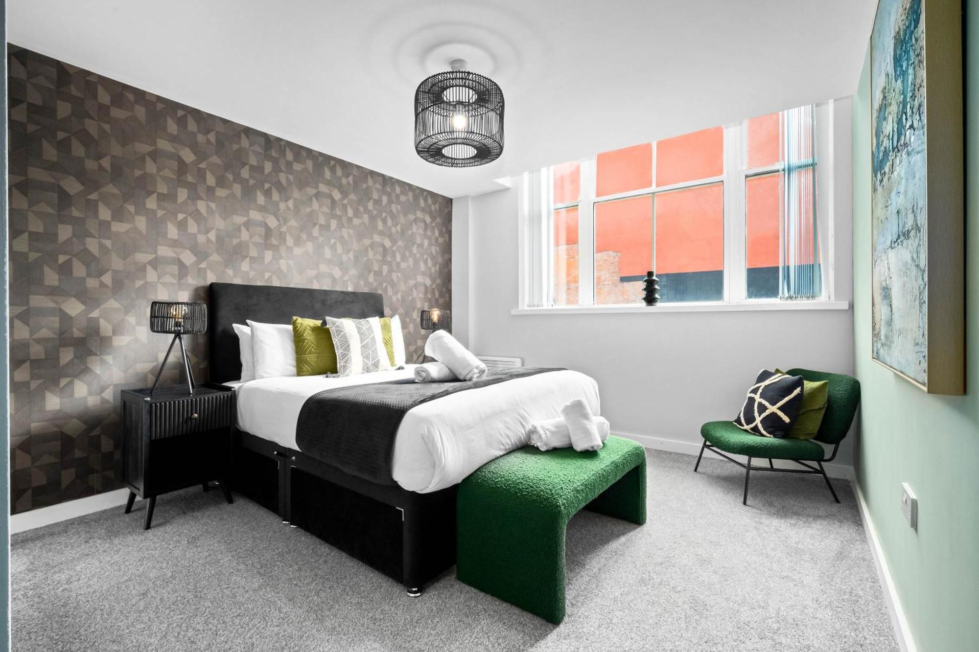 Luxury Apartment - Secure Parking - Gated Development - Near Jq & Birmingham City Centre 6Sh Екстер'єр фото